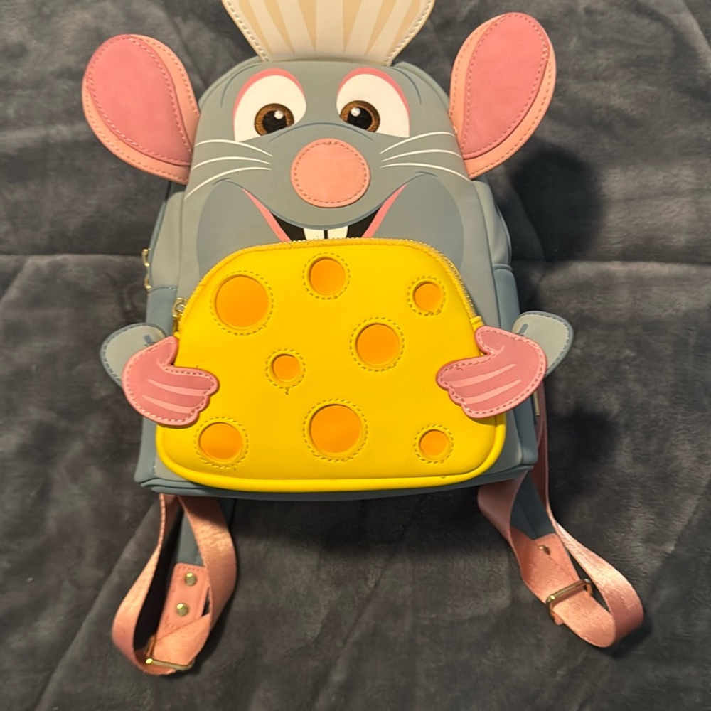 Loungefly Disney Pixar ratatouille Remi cosplay mini backpack.